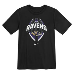 Baltimore Ravens Preschool Icon Legend Dri-FIT T-Shirt - Black | Nike on sale