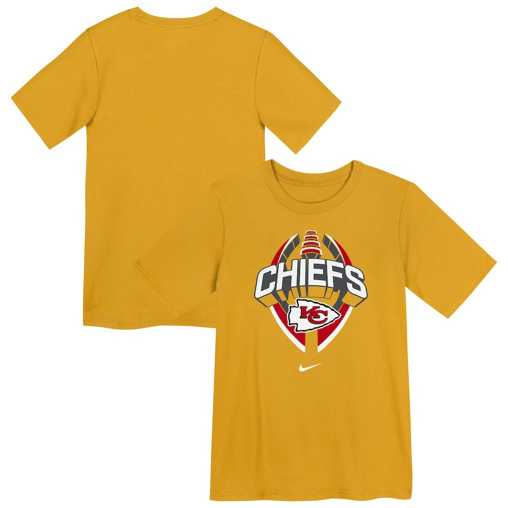 Kansas City Chiefs Preschool Icon Legend Dri-FIT T-Shirt - Gold | Nike for sale