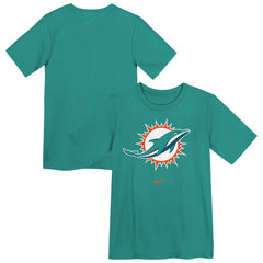 Miami Dolphins Preschool Primary Logo Legend Performance T-Shirt - Aqua | Nike for sale