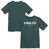 Philadelphia Eagles Preschool Wordmark T-Shirt - Midnight Green | Nike on sale