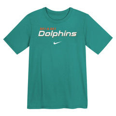 Miami Dolphins Preschool Wordmark T-Shirt - Aqua | Nike online