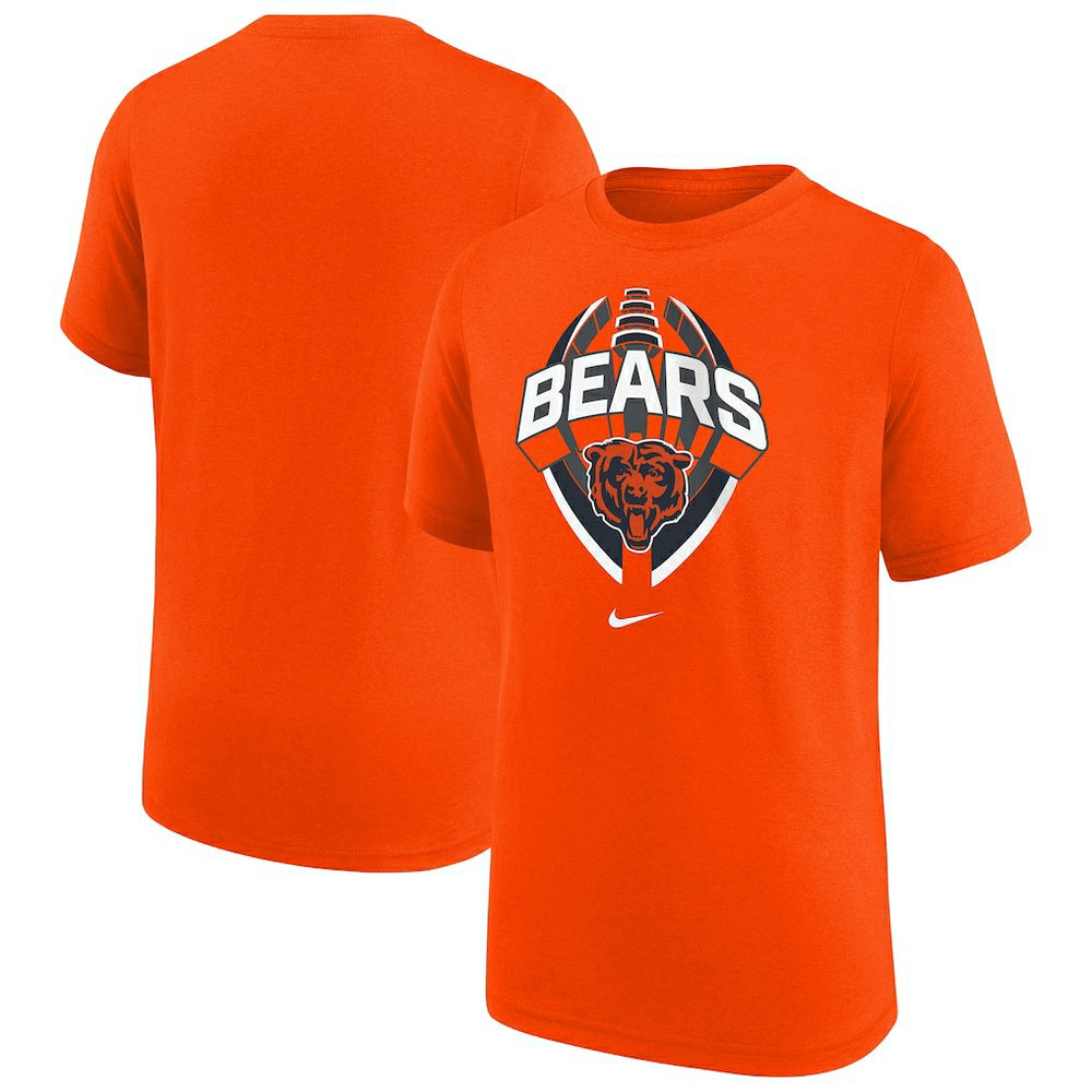 Chicago Bears Youth Icon Legend T-Shirt - Orange | Nike discount