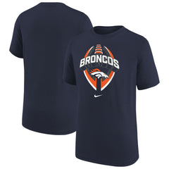 Denver Broncos Youth Icon Legend T-Shirt - Navy | Nike for sale