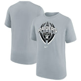 Las Vegas Raiders Youth Icon Legend T-Shirt - Gray | Nike sale