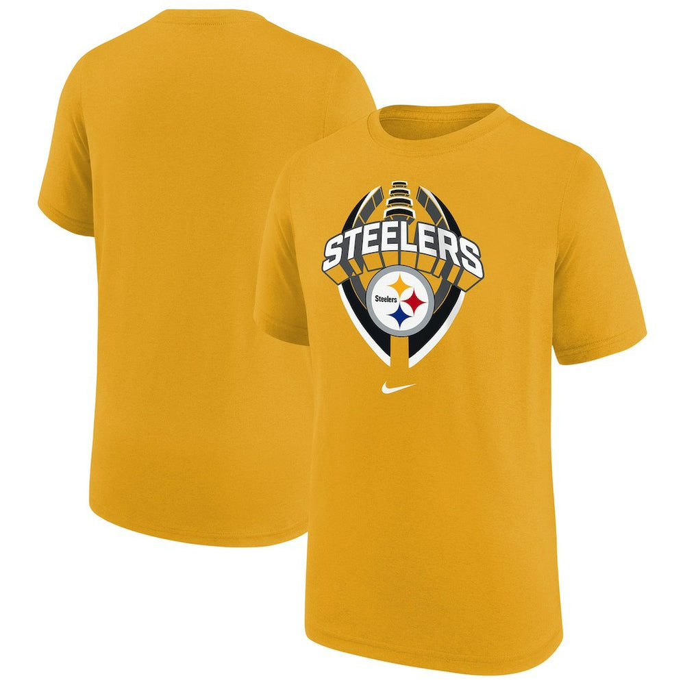 Pittsburgh Steelers Youth Icon Legend T-Shirt - Gold | Nike online