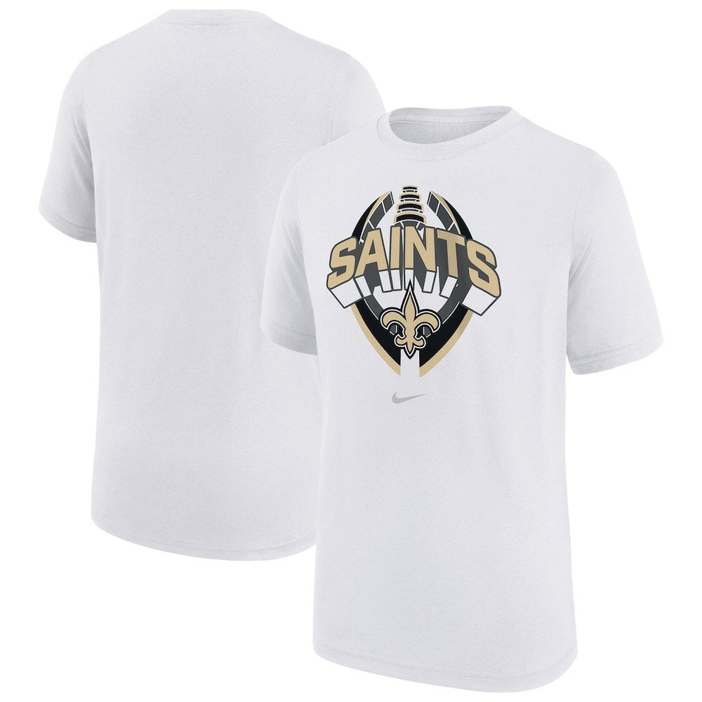New Orleans Saints Youth Icon Legend T-Shirt - White | Nike on sale