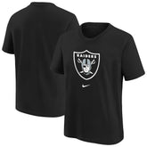 Las Vegas Raiders Youth Primary Logo Legend T-Shirt - Black | Nike on sale