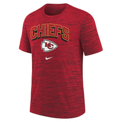 Kansas City Chiefs Youth Sideline Velocity Performance T-Shirt - Red | Nike on sale
