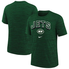 New York Jets Youth Sideline Velocity Performance T-Shirt - Green | Nike online