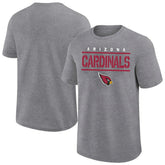 Arizona Cardinals Big & Tall Top Notch T-Shirt - Heather Gray online