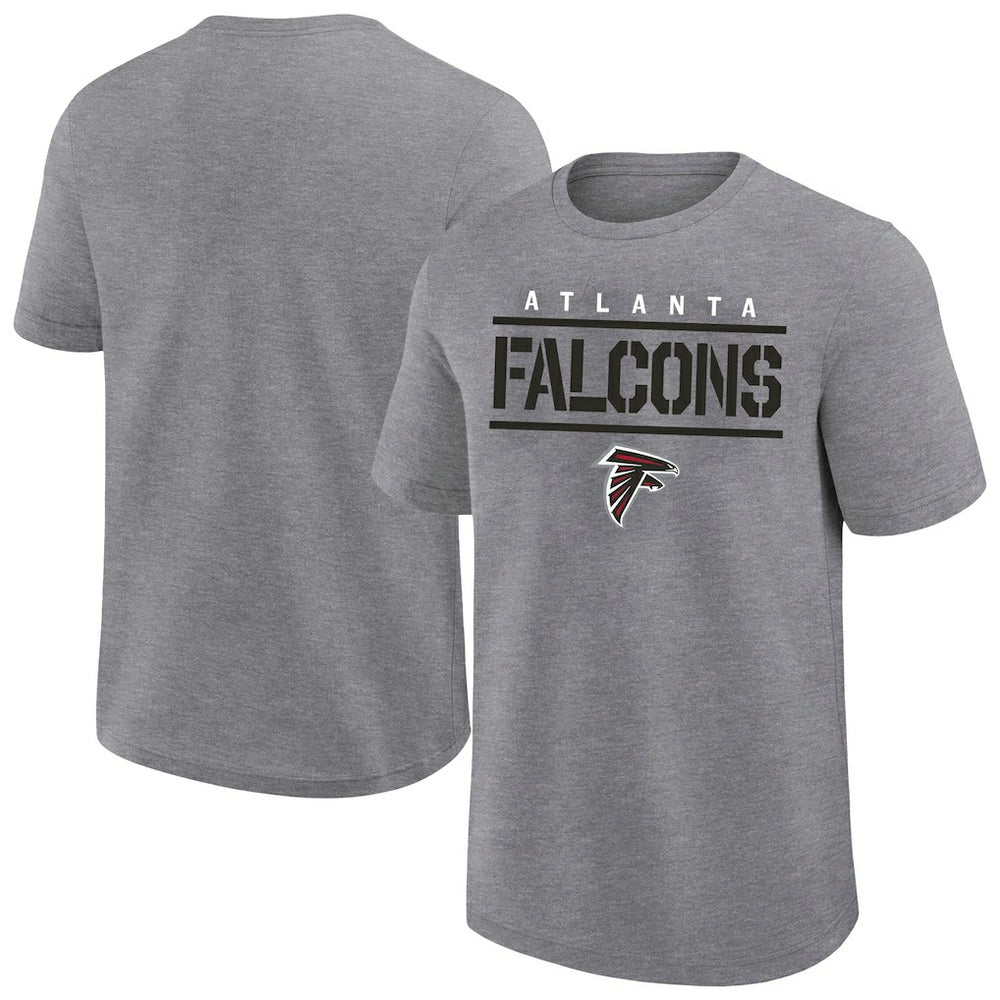 Atlanta Falcons Big & Tall Top Notch T-Shirt - Heather Gray online