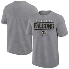 Atlanta Falcons Big & Tall Top Notch T-Shirt - Heather Gray online
