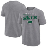 New York Jets Big & Tall Top Notch T-Shirt - Heather Gray online