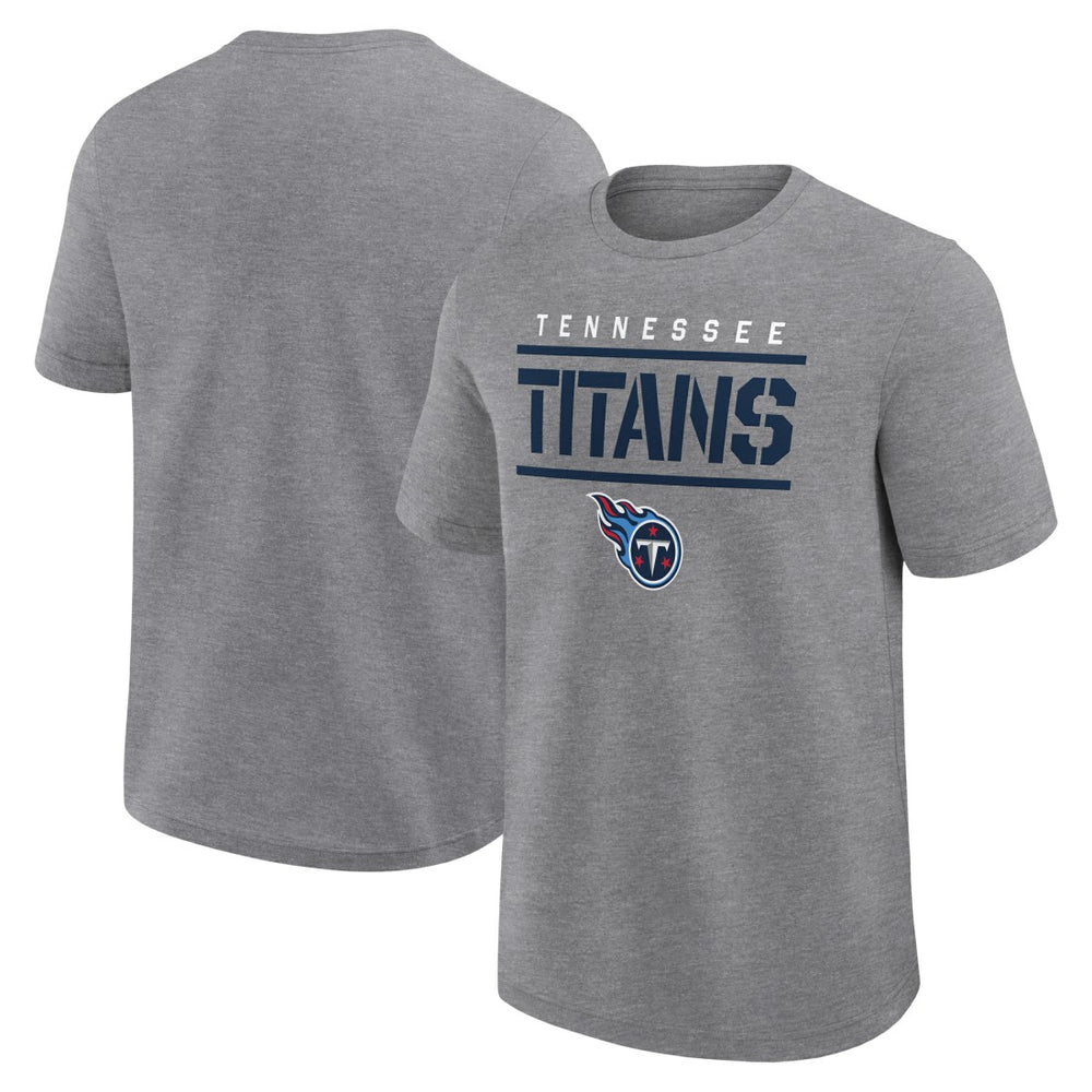 Tennessee Titans Big & Tall Top Notch T-Shirt - Heather Gray discount