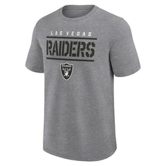 Las Vegas Raiders Big & Tall Top Notch T-Shirt - Heather Gray sale