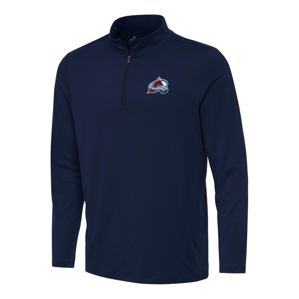 Colorado Avalanche Antigua Reprocess Quarter-Zip Top Navy