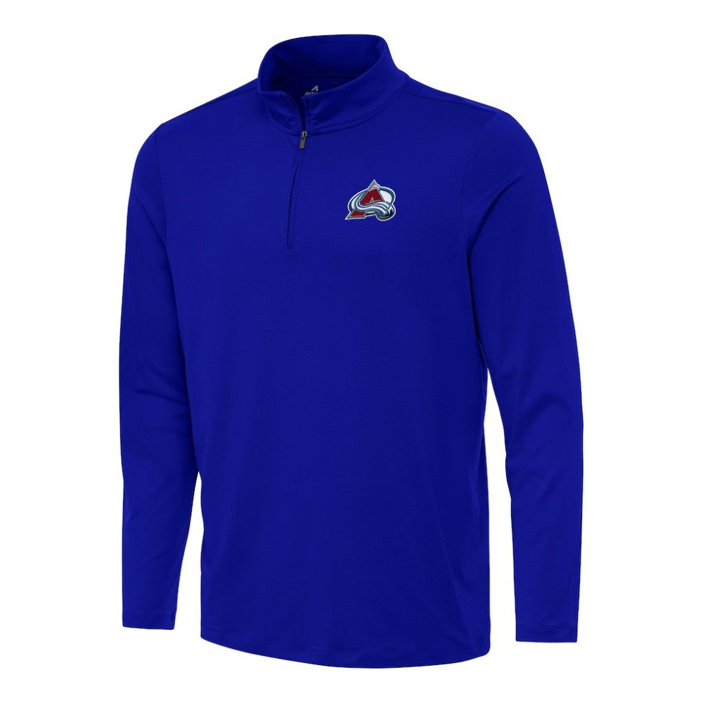 Colorado Avalanche Antigua Reprocess Quarter-Zip Top Royal
