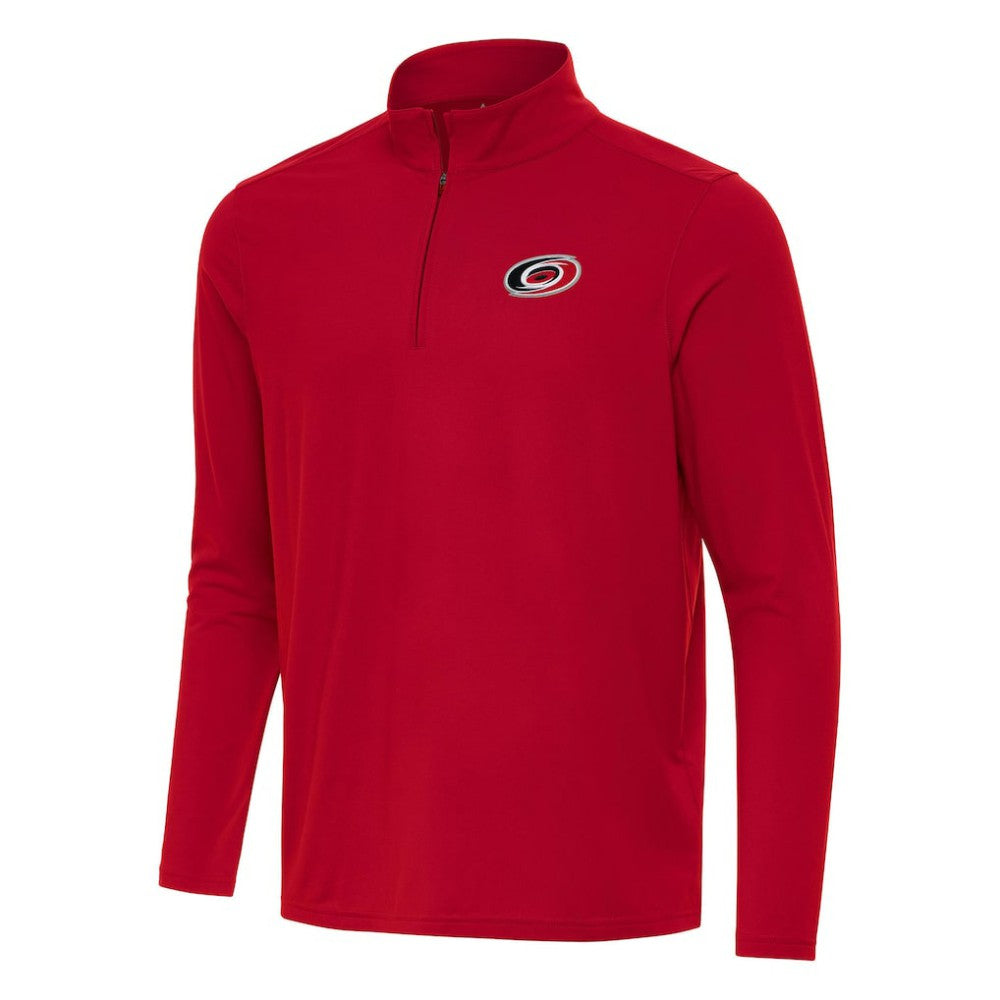 Carolina Hurricanes Antigua Intent Quarter-Zip Top Red