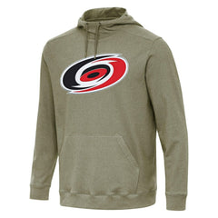 Carolina Hurricanes Antigua Cloud Pullover Hoodie Olive