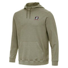 Anaheim Ducks Antigua Cloud Pullover Hoodie Olive