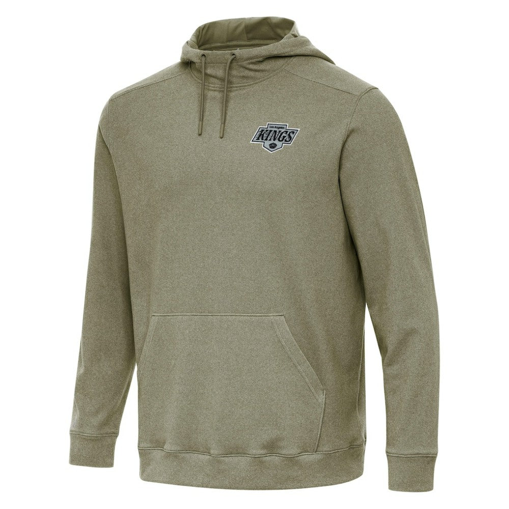 Los Angeles Kings Antigua Cloud Pullover Hoodie Olive