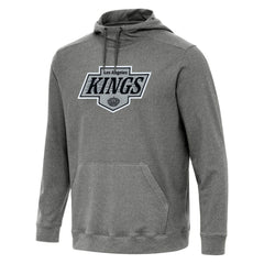 Los Angeles Kings Antigua Cloud Pullover Hoodie Heather Black
