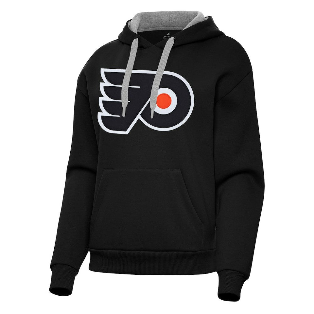 Philadelphia Flyers Antigua Women's Victory Pullover Hoodie Black
