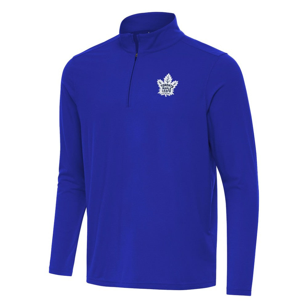 Toronto Maple Leafs Antigua Intent Quarter-Zip Top Royal