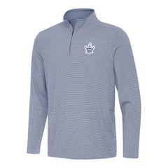 Toronto Maple Leafs Antigua Twine Quarter-Zip Top Navy