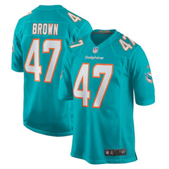 Cam Brown Miami Dolphins Game Jersey - Aqua | Nike outlet