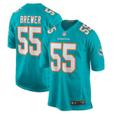 Aaron Brewer Miami Dolphins Game Jersey - Aqua | Nike discount