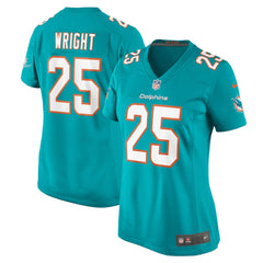 Jaylen Wright Miami Dolphins Women's Game Jersey - Aqua | Nike online