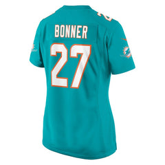 Ethan Bonner Miami Dolphins Women's Game Jersey - Aqua | Nike discount