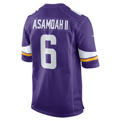 Brian Asamoah II Minnesota Vikings Game Jersey - Purple | Nike outlet
