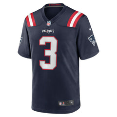 Demario Douglas New England Patriots Game Jersey - Navy | Nike for sale
