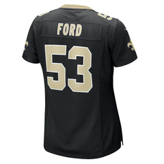 Jaylan Ford New Orleans Saints Women's Game Jersey - Black | Nike cheap