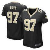 Khristian Boyd New Orleans Saints Women's Game Jersey - Black | Nike sale