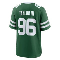 Leonard Taylor III New York Jets Team Game Jersey - Legacy Green | Nike for sale