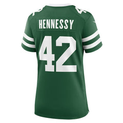 Thomas Hennessy New York Jets Women's Game Jersey - Legacy Green | Nike discount