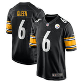 Patrick Queen Pittsburgh Steelers Game Jersey - Black | Nike for sale
