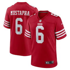 Malik Mustapha San Francisco 49ers Game Jersey - Scarlet | Nike sale