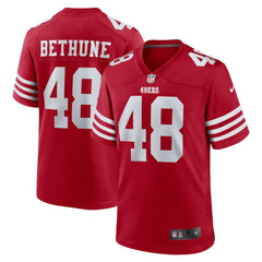 Tatum Bethune San Francisco 49ers Game Jersey - Scarlet | Nike online