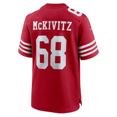 Colton McKivitz San Francisco 49ers Game Jersey - Scarlet | Nike online