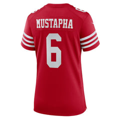 Malik Mustapha San Francisco 49ers Women's Team Game Jersey - Scarlet | Nike on sale