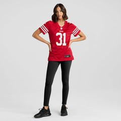 Isaac Guerendo San Francisco 49ers Women's Team Game Jersey - Scarlet | Nike outlet