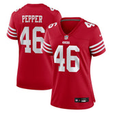 Taybor Pepper San Francisco 49ers Women's Team Game Jersey - Scarlet | Nike sale