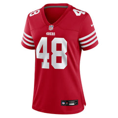 Tatum Bethune San Francisco 49ers Women's Team Game Jersey - Scarlet | Nike discount