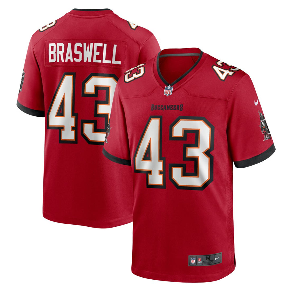 Chris Braswell Tampa Bay Buccaneers Game Jersey - Red | Nike discount