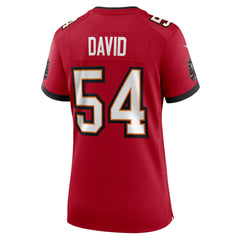 Lavonte David Tampa Bay Buccaneers Women's Team Game Jersey - Red | Nike for sale