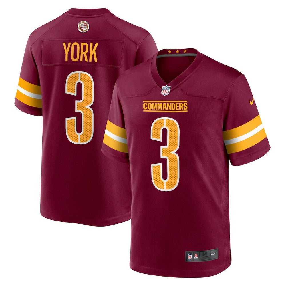 Cade York Washington Commanders Game Jersey - Burgundy | Nike sale